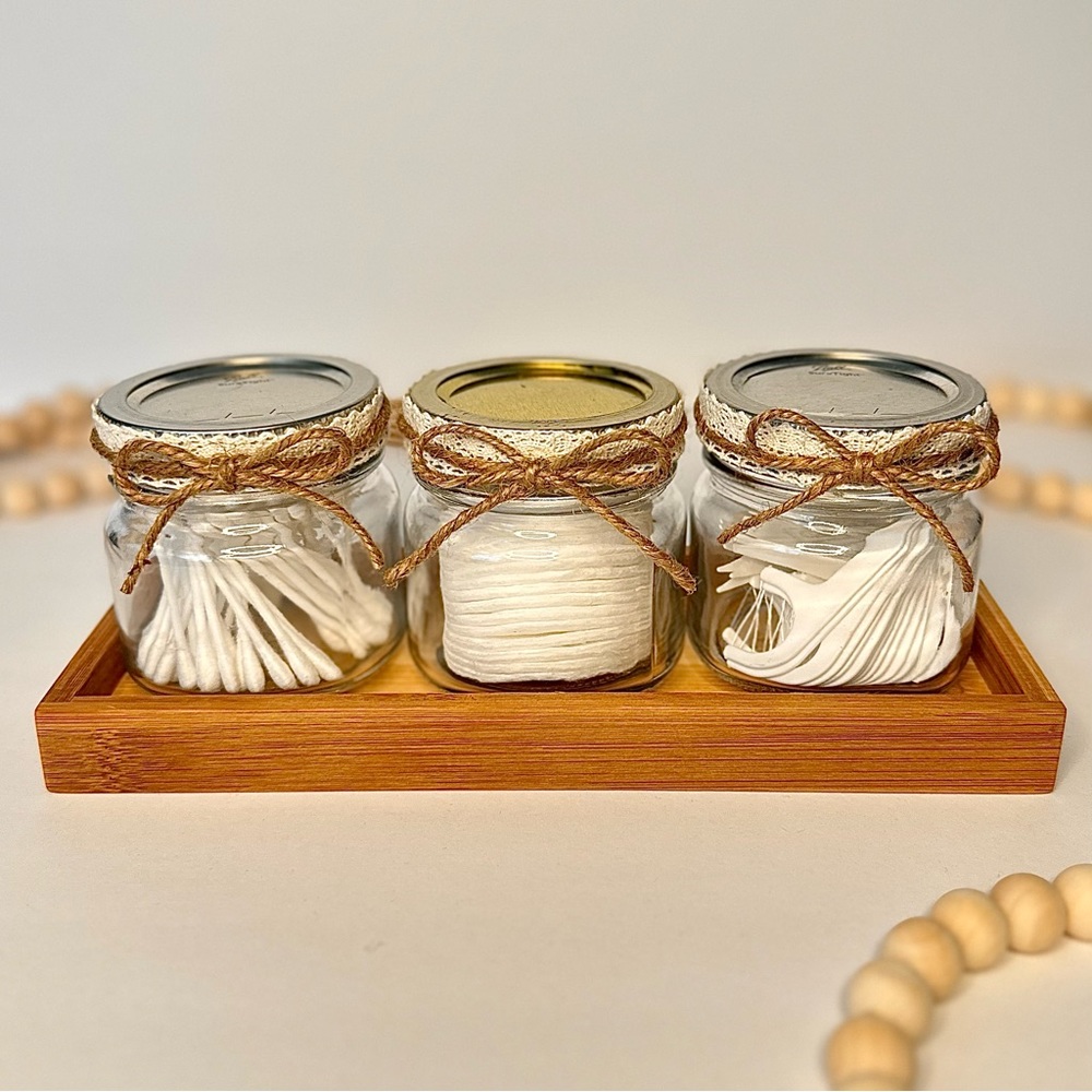 3pcs/set Bathroom organizer HANDMADE